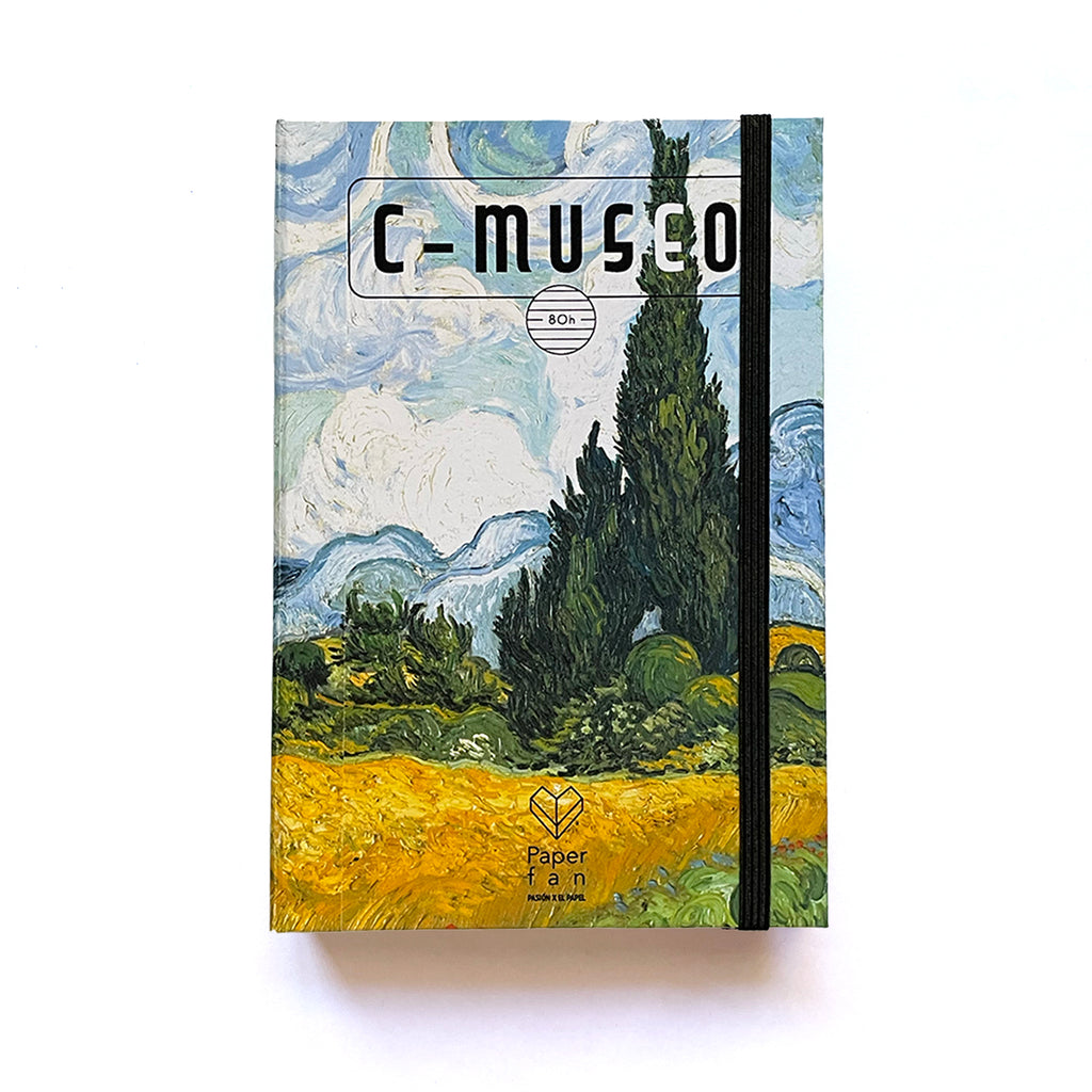 C-Museo “Campo de trigo con Cipreses”