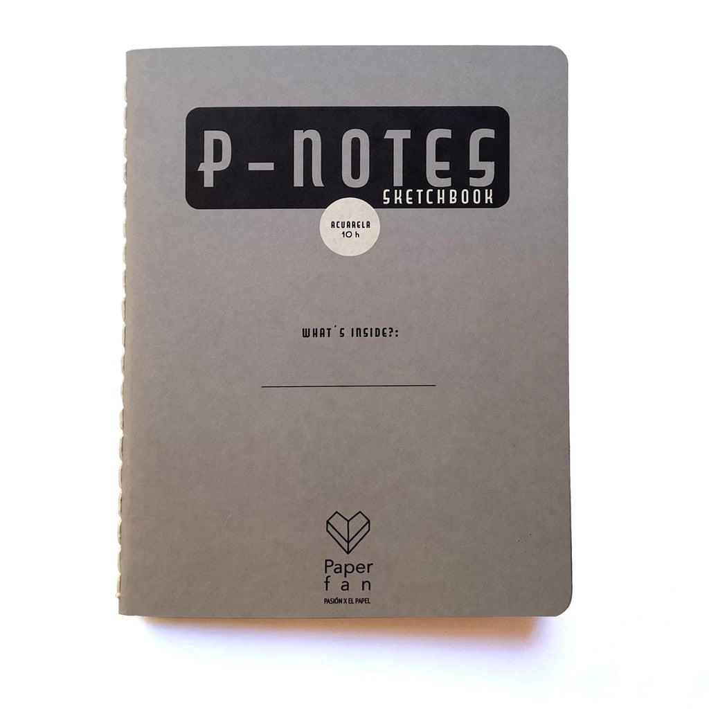 P-Notes Sketchbook Acuarela - Libreta para dibujar