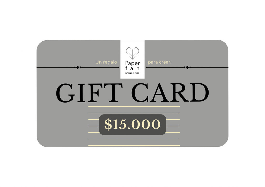 Gift Card PARA VOLVER A CREAR