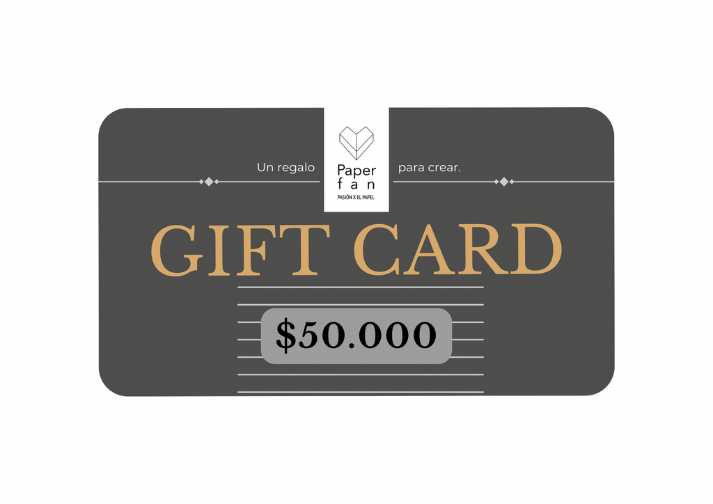 Gift Card PARA VOLVER A CREAR